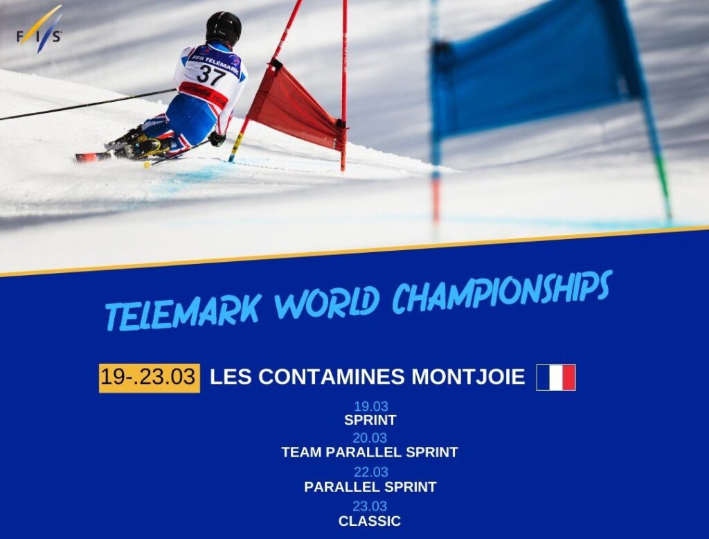 Telemark Skiing competition