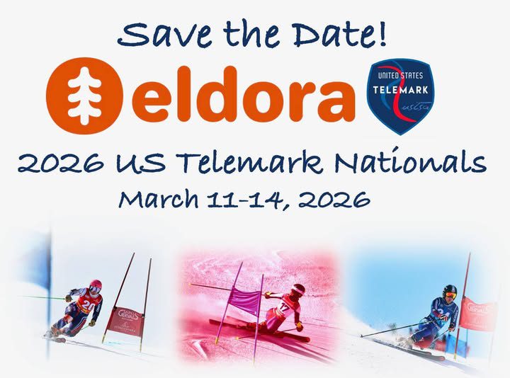US Telemark Nationals 2026 at Eldora, Colorado – March 11–14, telemark skiing festival with races, demos, and community events